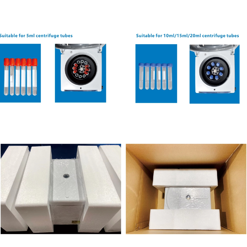 OEM Wholesale Price 8x10ml Plasma Lab Centrifuge Machine Low Speed Benchtop Centrifuge Blood Separator for Laboratories