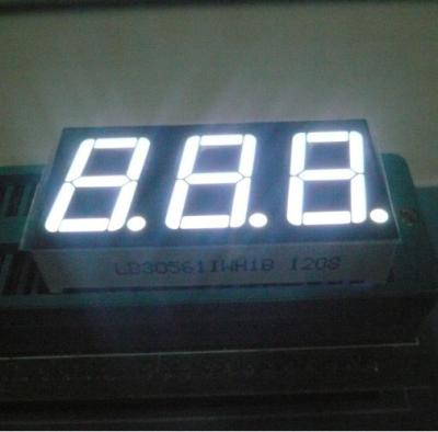 exposição de diodo emissor de luz do segmento do dígito 7 do branco 3 de 14.2mm (0,56) para indicadores digitais de /Humidity da temperatura