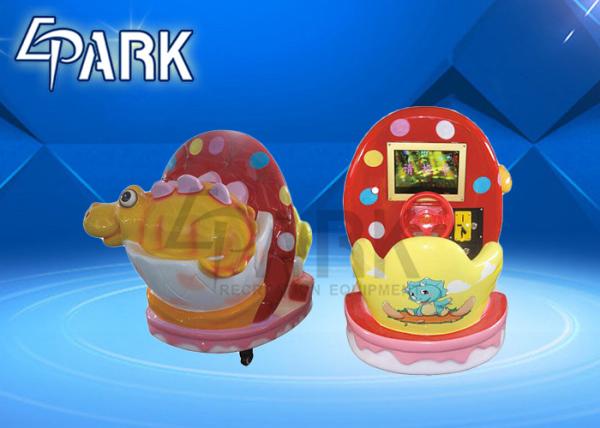 Commercial riding coin operated video film screen rides EPARK dinosaur seat kids ride on machine