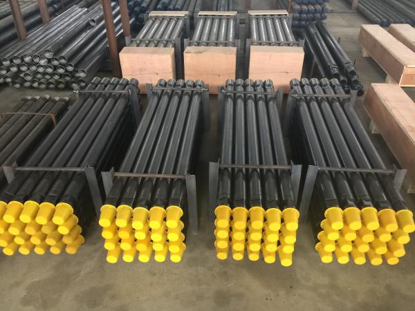 High Grade Steel Water Well Drill Rods , Easy Maintenance Dth Drill Tube