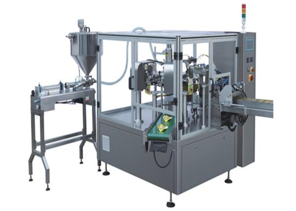 Full Automatic Vertical Packaging Machine Frequency Control For Paste Products