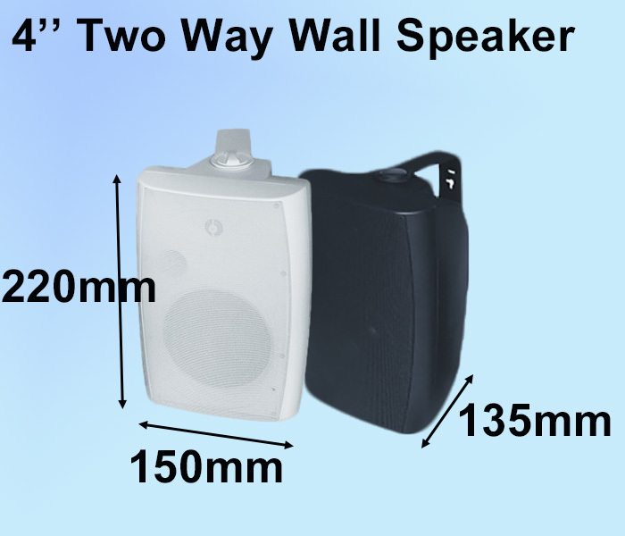 Multi Functional Wall Speaker 2.5W 5W 10W 15W 8ohm Two Way Speaker