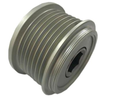 CNC Machining Car Spare Parts Alternator Pully For Toyota , OEM Standard