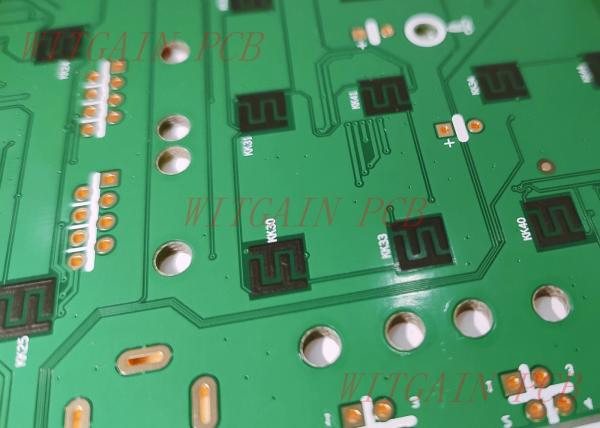Carbon Ink 1.6MM 2 Layer FR4 PCB Printed Circuit Board