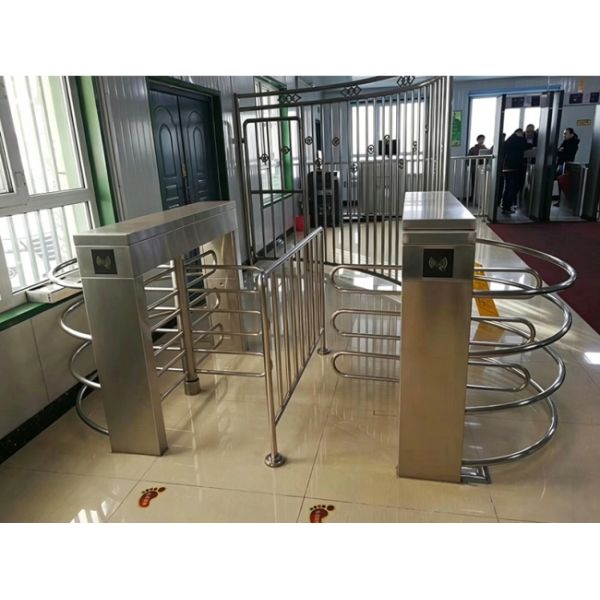 One Way / Two Way Half Height Turnstile Gate For Government Buildings