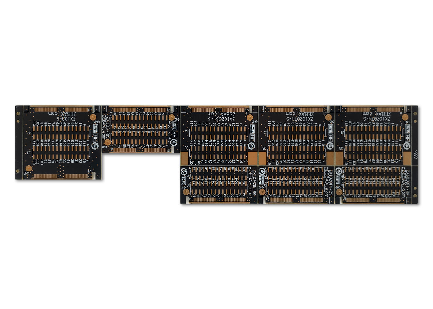 Толщина OSP ENIG маски 1.0mm припоя зеленого цвета доски PCB ПОГРУЖЕНИЯ SMT разнослоистая