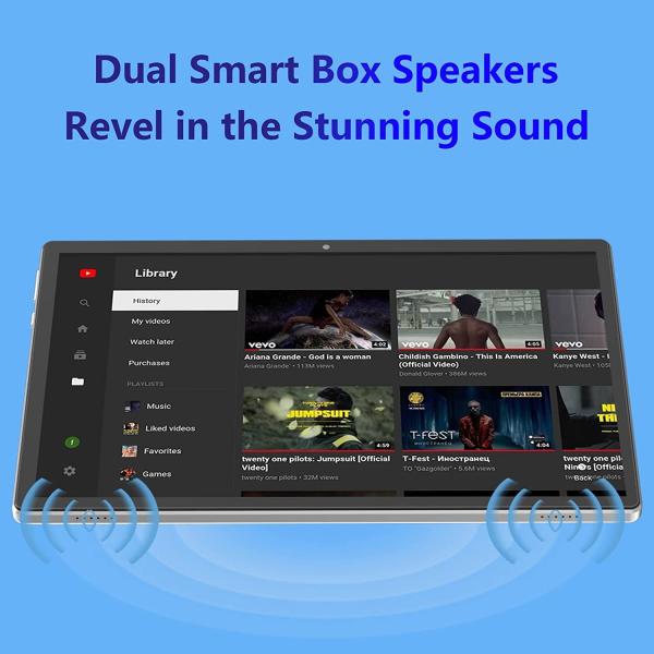 Custom Android11 Quad Core 10 Inch Ultrabook 1280x800 IPS 4GB+64GB