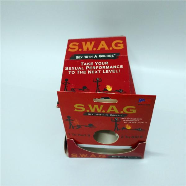 Сползите карты таблеток 3Д повышения карты вставки упаковки пакета волдыря сумки мужской упаковывая