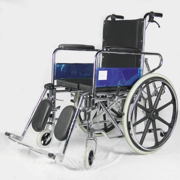 Multi-Function Rich Accessories Wide Range of Application Scenarios High Back Folding Reclining Wheelchair