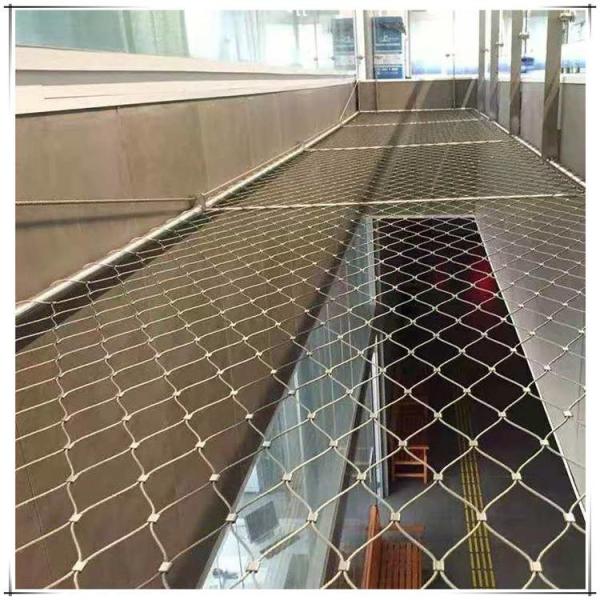 Customizable Black Oxide Cable Mesh with 60 Degree Mesh Angle and 1.2mm 4.0mm Wire Dia