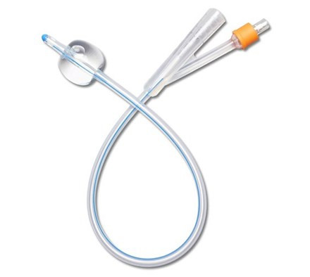 Consommables médicaux jetables de silicone de cathéter urinaire surpubien de Foley