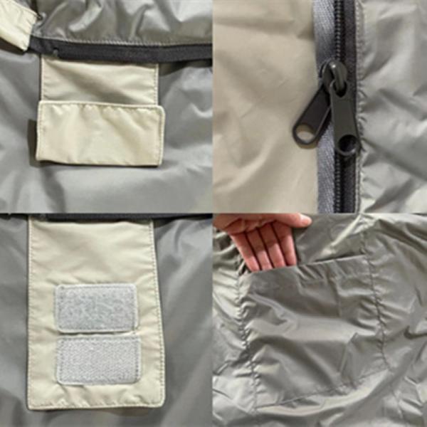 3000G Sleeping Bag White Duck Down Sleeping Bag Outdoor Camping Splicable