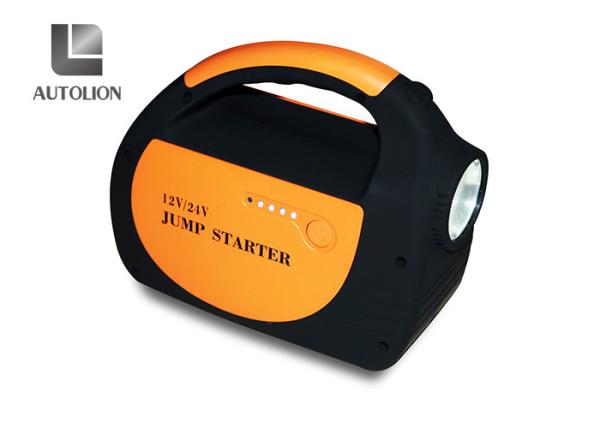 Lithium Polymer Car Jump Start Battery / 800A Peak Current 24V Truck Jump Starter