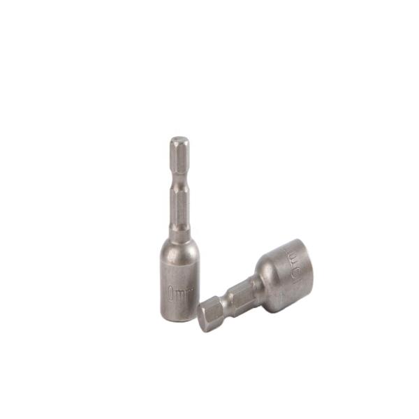 CRV Material 6.35 Hexagon 10mm*42mm*10PC Magnetic Nut Driver Set for Strong Magnetic