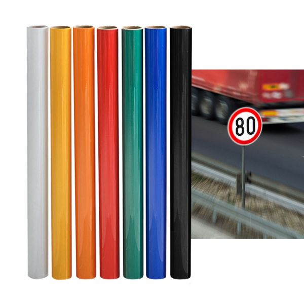 Commercial Grade Reflective Sheeting for Advertising Signs Storefront Signage
