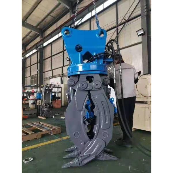 OEMの木製の丸太によっては機械石によってが取り組む掘削機が取り組む