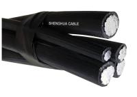 L'isolation cinq de PE creusent le câble d'interface aérien N-F STANDARD C 33-209 NFA 2X