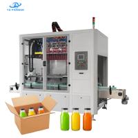 Máquina de embalaje de cartón de botellas de jugo para diversas necesidades de embalaje de jugo