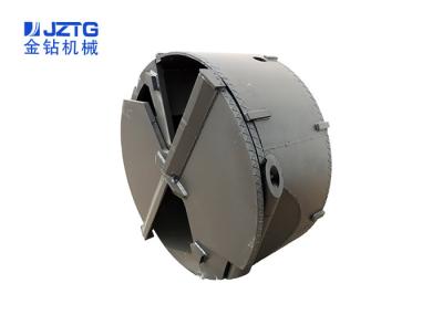 Grey Coler Clay Drilling / Drill Bucket Releases The Internal Stress