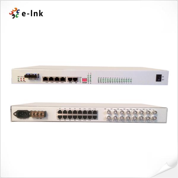 Multiplexeur fibre optique STM-1 SDH : 30 canaux FXO/FXS + 4 canaux E1 + 4 canaux Fast Ethernet