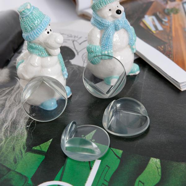 PVC Ball Shape Baby Safety Corner Guards Furniture Protectors , Child Safety Corner Guards