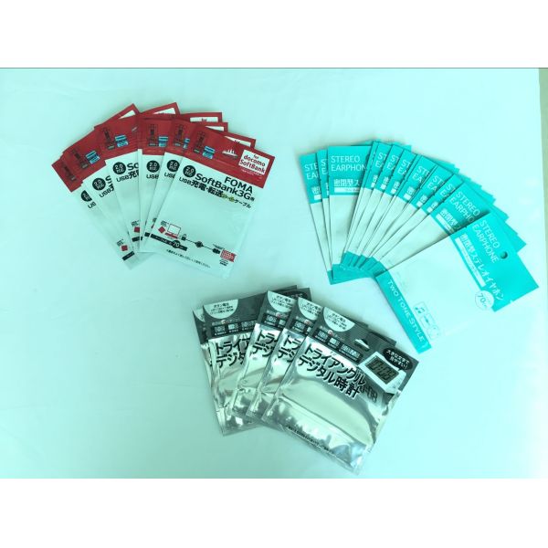 Dustproof Aluminium Foil Zip Seal Bags Usb Data Line Pearl Film Packaging