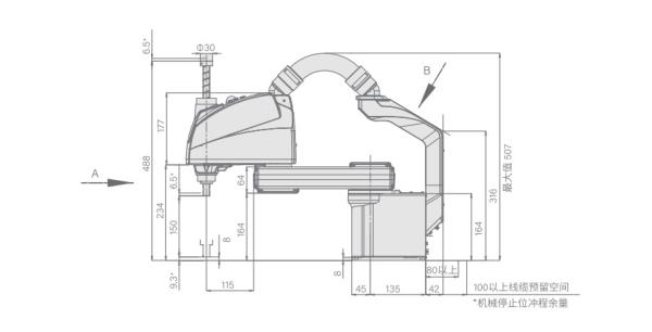 ARP3 Series Industrial Robots With Vision 0.43/m Stander cycle time