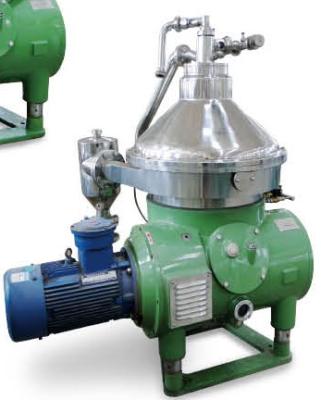 Disc Stack Centrifuge for Mineral Oil with self-cleaning bowl