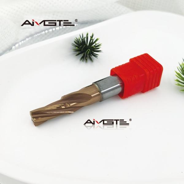 8.44mm 4 Flute Step Reamer with AlTiSiN Coating  Precision Carbide Step Drill for Hardened Steel Stainless  Alloys CNC Machining Tool