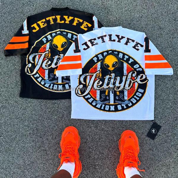 Mens Streetwear T Shirts Jersey Oversized