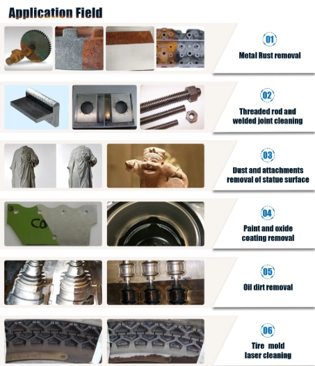 Портативный инструмент удаления ржавчины машины чистки лазера/лазера наивысшей мощности ручной