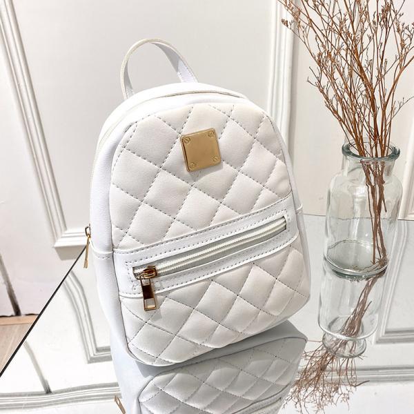 2022 Fashion Trend Nylon Lining Small Backpack Shoulder Messenger for Female