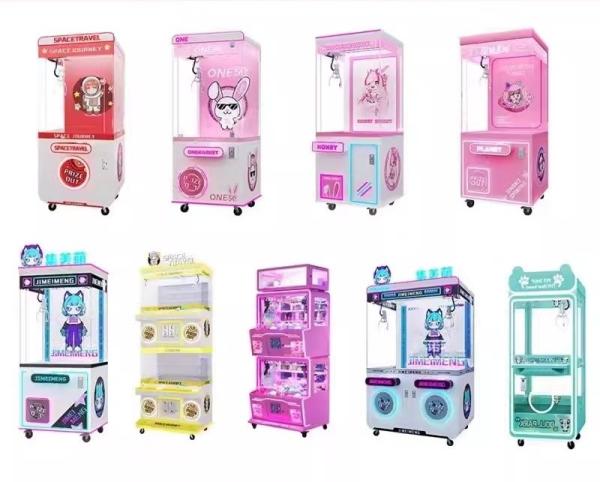 Fun Coin Operated Toy Arcade Crane Claw Machine US Plug Idade 6 anos Fun Toy Fun Game