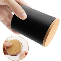 Bamboo Candle Jar Lid - Eco-Friendly Wooden Cap with Airtight Seal