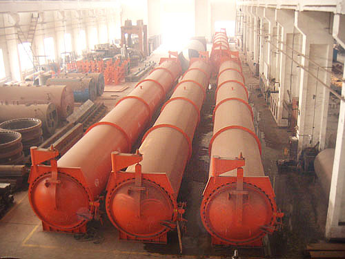 Промышленный автоклав с воздушным охлаждением для блоков AAC Электрическое отопление