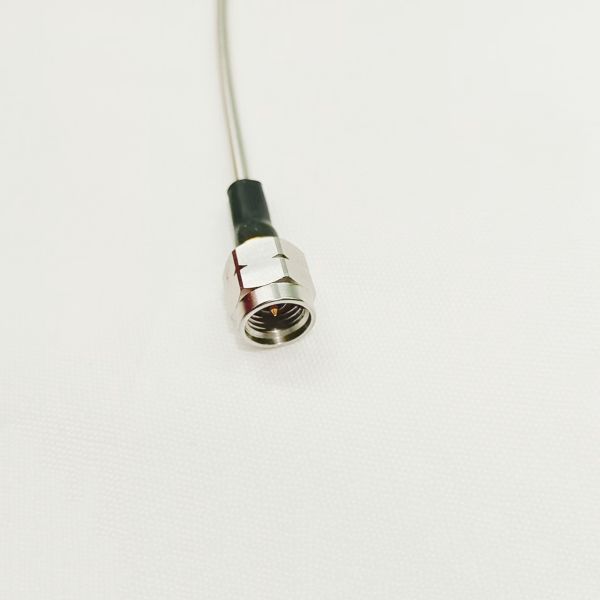 2.92mm RF Coax Cable Assemblies Gold Plated Brass With RG405 Coaxial Cable DC-40G