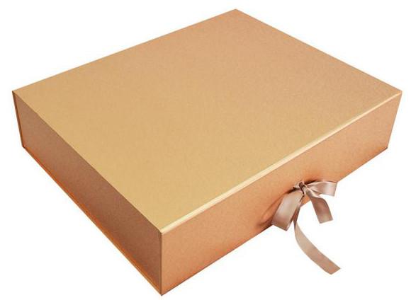 Offset Printing 800g Clamshell Rigid Cardboard Gift Box
