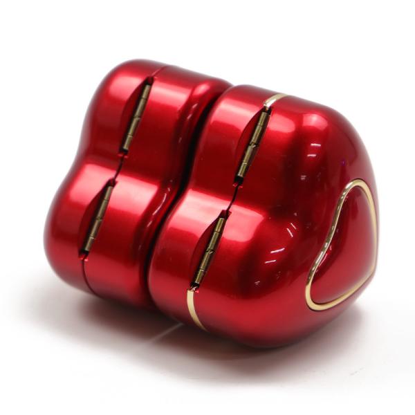 Package de bijoux Boîte à bague à lumière LED blanche Taille personnalisée