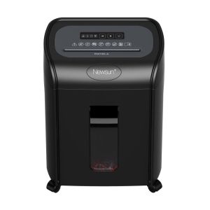 P5 10 Sheets Micro Cut Paper Shredder 18 Liter Pull-out Bin,Silent 56dB,20 Mins Shredding Time,LED Indication,Hot Selling