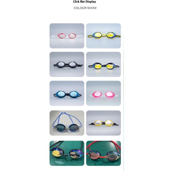 2025 New Model - Factory Customization Wholesale Professional Kids Anti-Fog UV Protection Swimming Goggles