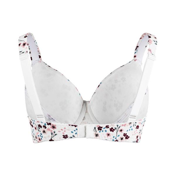 80CDEF-115CDEF Lingerie Bras For Fat Women Printed Soft Cotton Big Size Bra