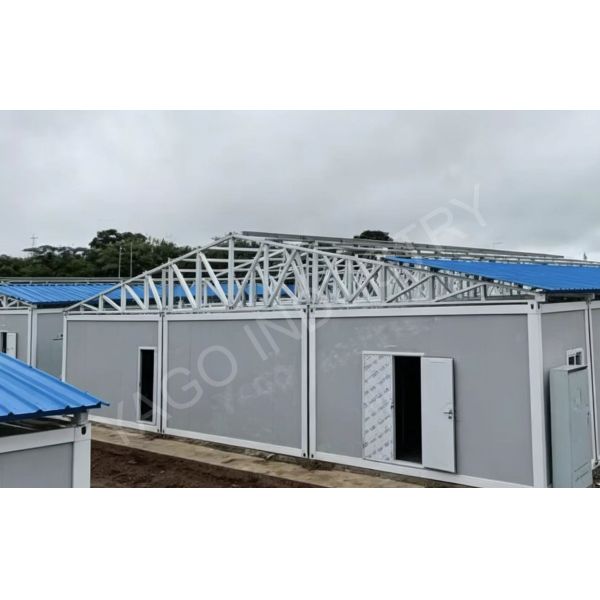 Prefab Temporary Construction Site Camp Modular Workforce Office Housing Fireproof