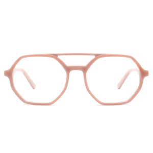 Ацетата моста объектива ПК рамка двойного оптически для женщин людей розовых