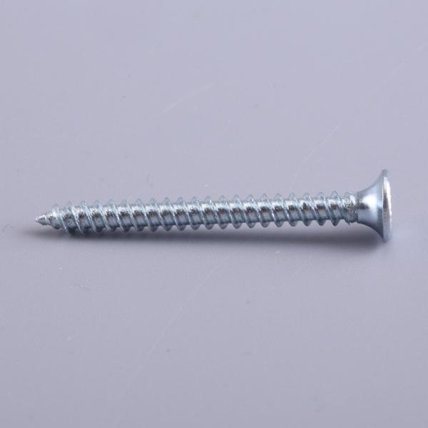 NXF ASTM JIS EN 1008AL Carbon Steel S235JR  M1-M130 Galvanized Steel Countersunk Head Self Tapping Screws