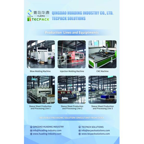 HDPE lid pallet PP honeycomb sheets HUADING 1600*1150-Sunken Safety Stop Type Twin-Sheet Plastic Sleeve Boxes