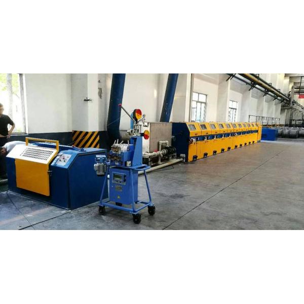 Fully Automatic Straight Line Wire Drawing Machine With Double Inverter Control