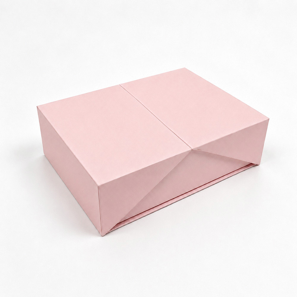 Gatefold Custom Rigid Boxes Double Door Opening With Paperboard Insert
