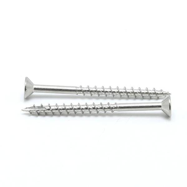 50mm Robertson Stainless Square Drive Deck Screws Hardwood SQ2 Type 17 316 SS