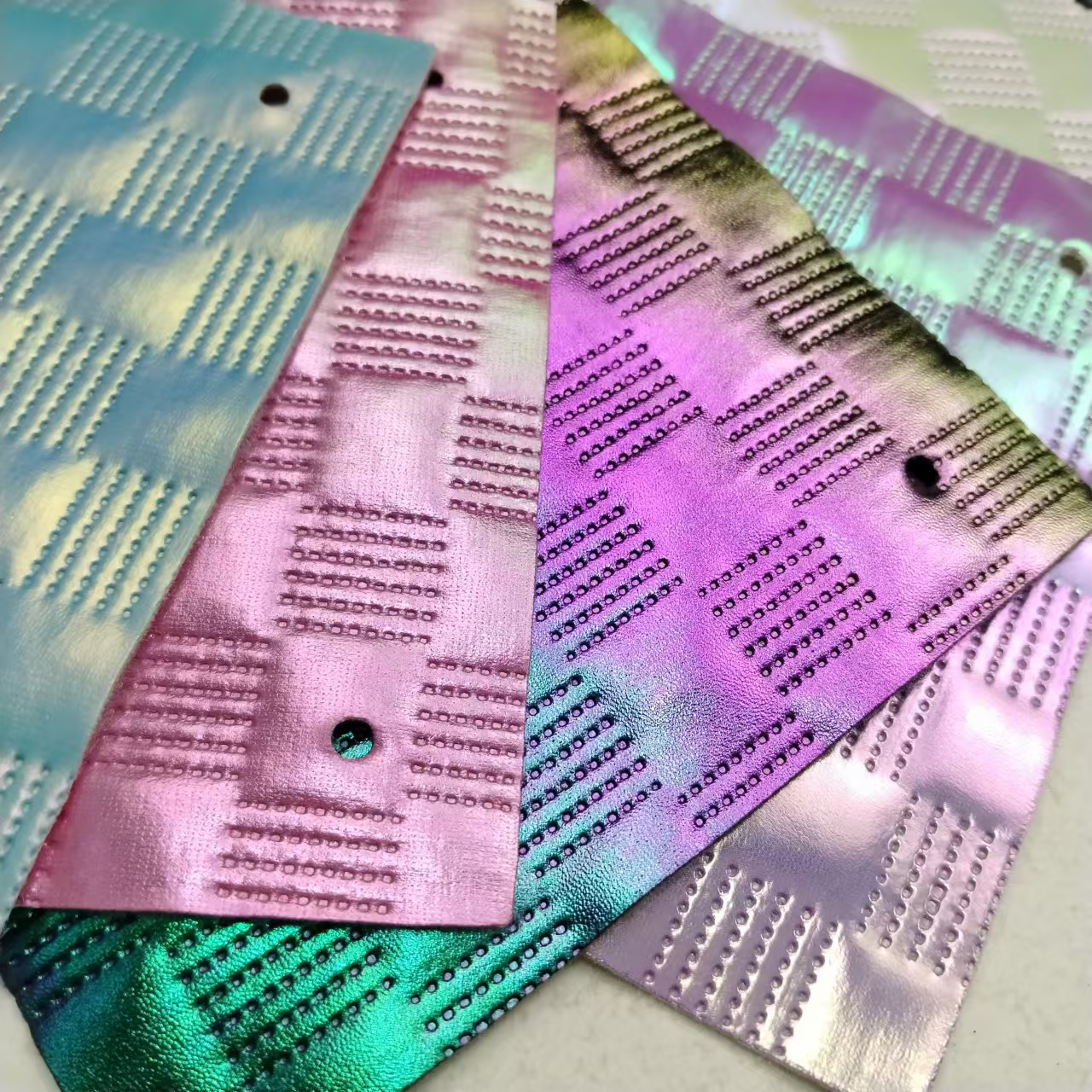 Metal Pvc Synthetic Leather for Making Handbag and Phonecase