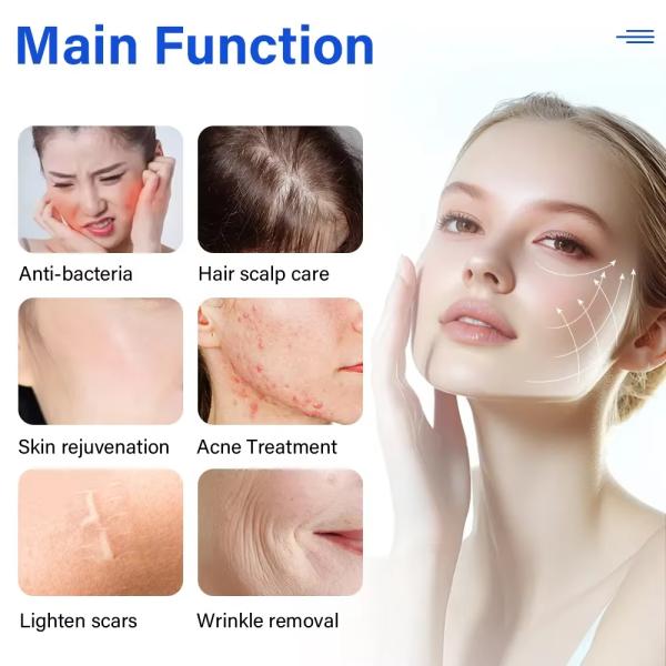 Hot Cold 2 In 1 Plasma Machine For Facial Lifting Therapy Hot Cold Plasma